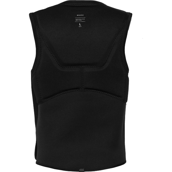 2026 Mystic Herre Solace Front Zip Kite Impact Vest 35005.240235 - Black